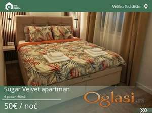 Stan Na Dan Veliko Gradište Sugar Velvet apartman